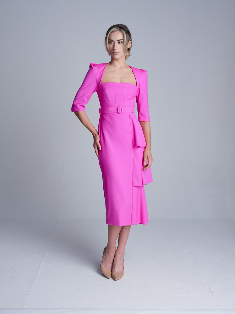 Cerise clearance pink dress